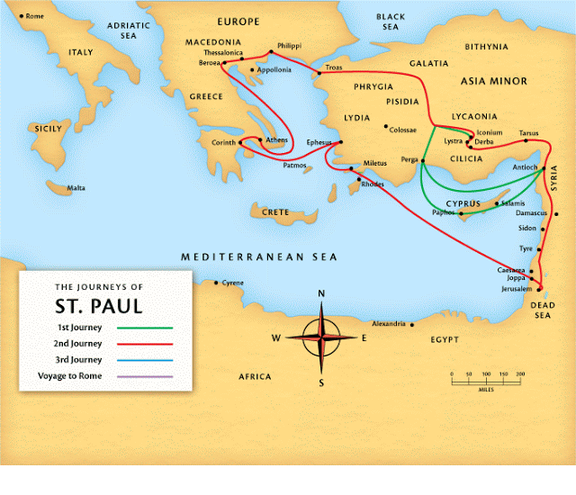 summary of paul's journey to rome